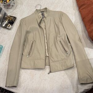 RUDSAK Light Tan Leather Jacket